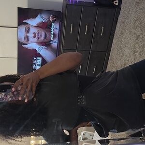 Akira Stylish Black Cut-Out Dress/shirt